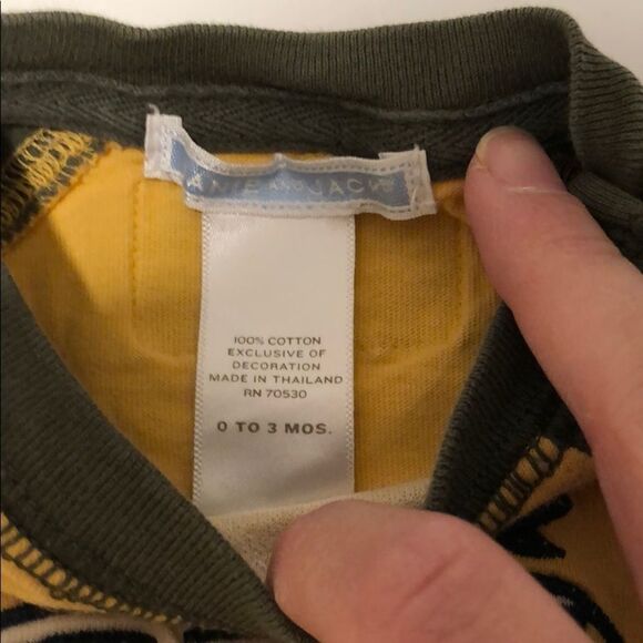 🍭6/$30 Janie & Jack Beach Romper 0-3 m - Picture 4 of 5